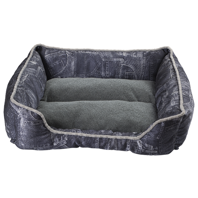 HY-10 Faux Jean Cuddler huisdierbed